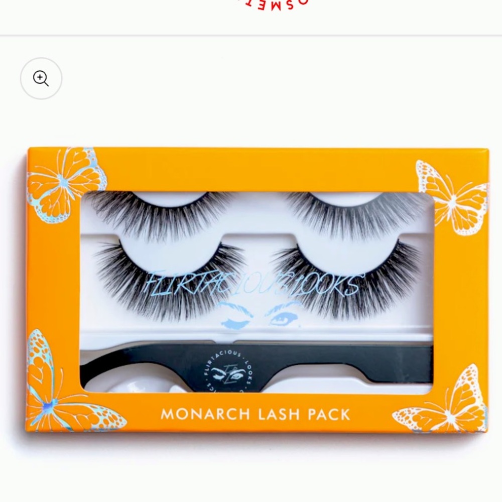 FLIRTACIOUS LOOKS Monarch Lash Pack. New in box 2 lash kit